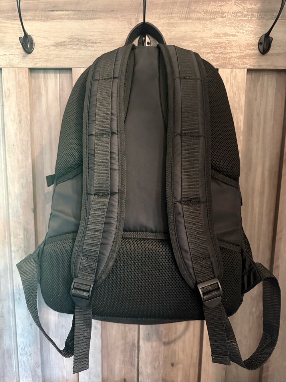 Nfinity Black Cheer Backpack - Classic Logo Unisex Daypack - Picture 2 of 5